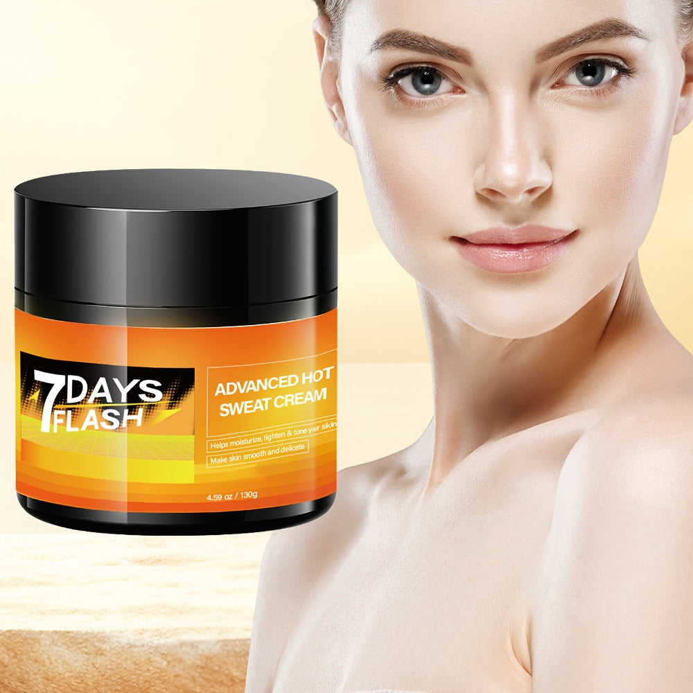 Firming Cream with a Warming Effect, Infused with Caffeine And Vitamin E, Designed to Enhance Exercise Outcomes, Ideal for Larger Bellies And Skin Care, Applicable for Arms, Legs, Thighs, And Buttocks