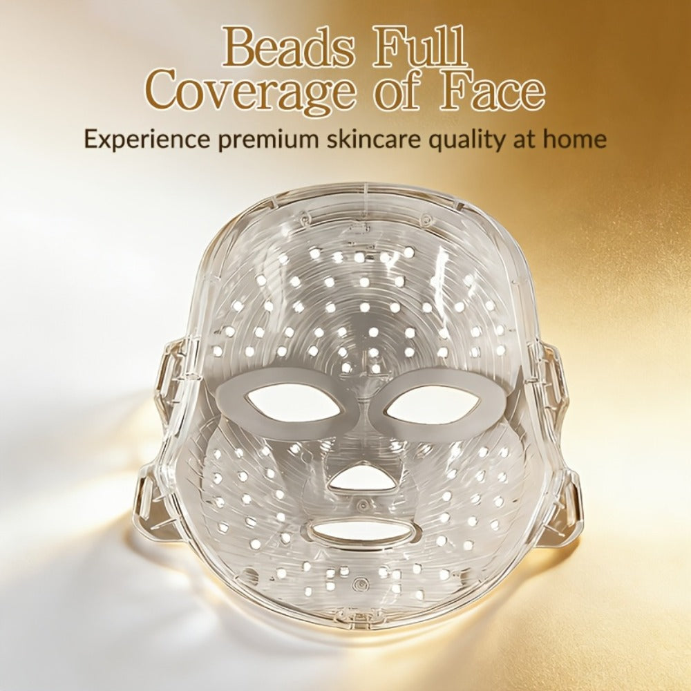 7-color Facial Beauty Device, Portable At-home Skincare Tool With USB Charging. Lovely Gift Choice For Girlfriends And Valentine'S Day.