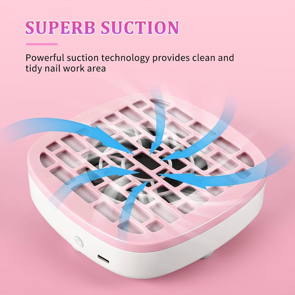 Mini Nail Collector + 10 Filter Covers USB