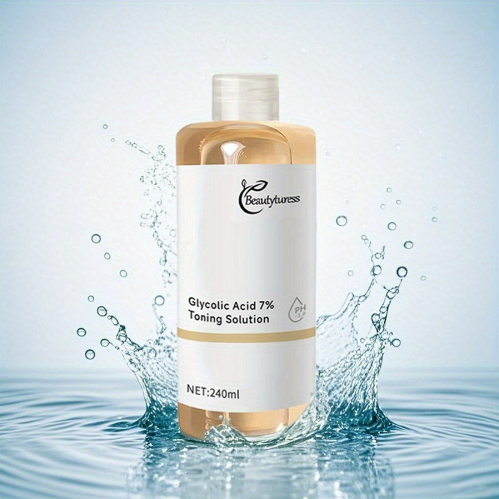 [Glycolic Acid Serum] Glycolic Acid Serum - Hydrates, Moisturizes And Smooths Skin, Enriched with Alpha-Arbutin And Damascus Rose Water - Specially Formulated for Sensitive Skin And Radiant Skincare, 1 Bottle, 2 Bottles