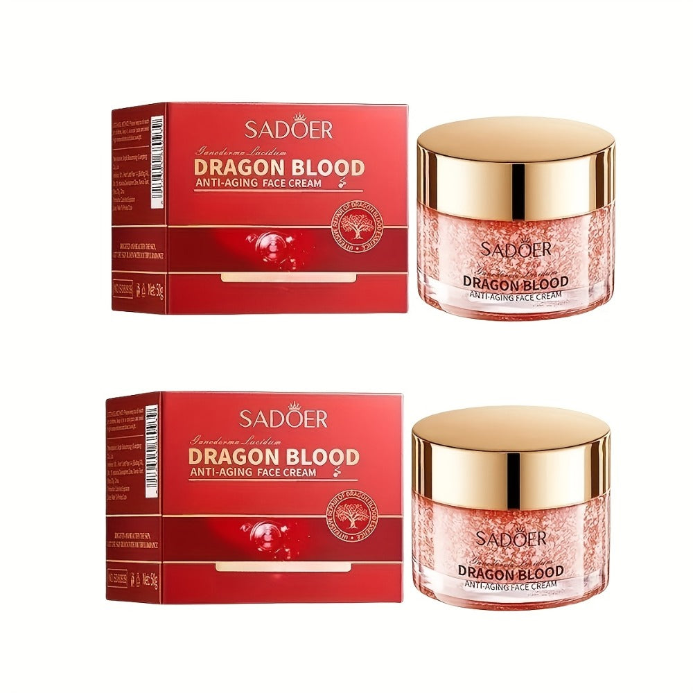 2pcs Dragon Blood Cream Concealer, Women's Cream for Even Light Beige, Lightweight Cream That Covers Pores And Moisturizes The Face, Mother's Day Gift, Skincare Product, Makes The Skin Look Younger, Gift for, Perfect Christmas Gift