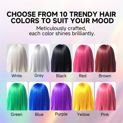 Temporary Hair Color Wax 120g - Washable Hair Dye for Men & Women | 13 Vibrant Shades | Easy Application | Party, Festival & Everyday Styling | Long-Lasting