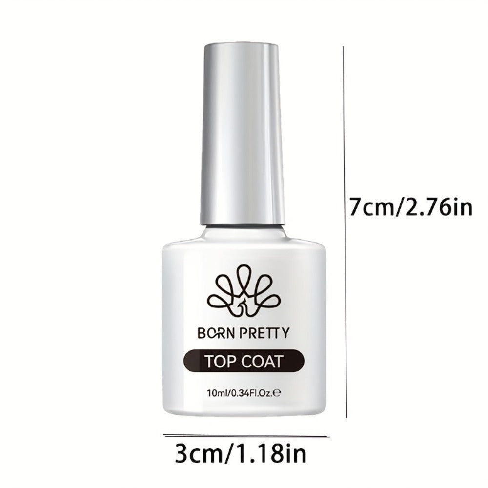 BORN PRETTY 0.34oz Jelly Gel Nail Polish Pink Nude Transparent Skin Color Soak Off LED Jade Nail Art Semi Permanent Varnish