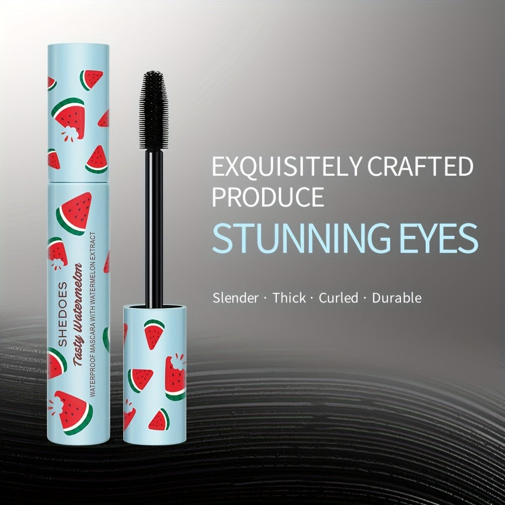Watermelon Mascara 2 Pack — Waterproof Lengthening & Curling Formula, Thickening Natural Extension, Long-Lasting Hold, Beginner-Friendly Lash Mascara for Women