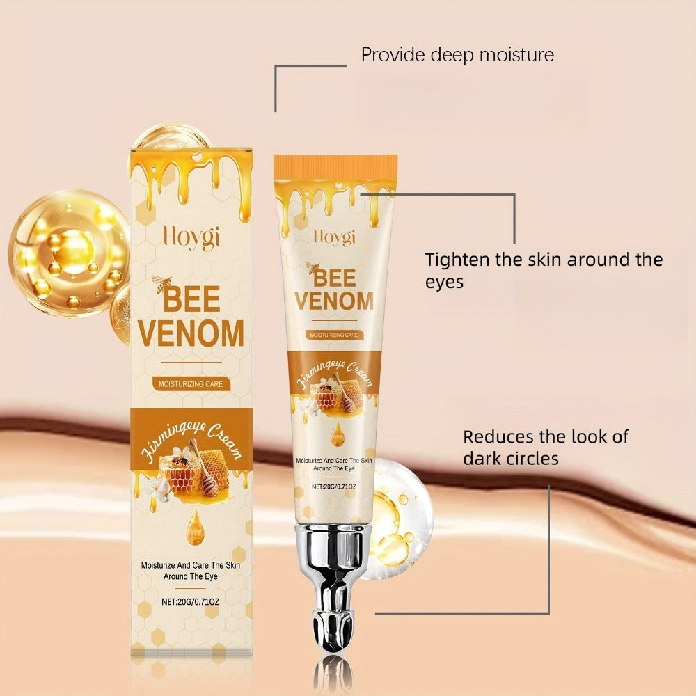 Eye Cream with Hyaluronic Acid – Honey Miracle Moisturizing & Firming Under Eye Cream for Dark Circles, Puffiness & Fine Lines | Fast-Absorbing Formula for All Skin Types | 3-Pack Value Set