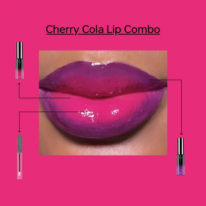 Velvet Matte Lip Gloss Set 3 Pcs – Long Lasting Waterproof Lip Oil, High Pigment Glossy Finish, Non-Stick Cup, Berry Tones for Deep Lip Colors, Perfect Gift for Women