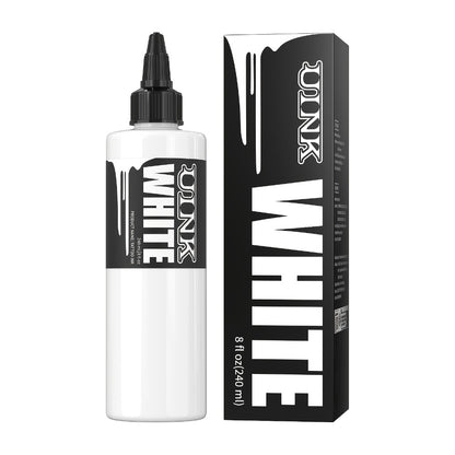 Tattoo Ink 8.12oz Large Capacity Black & White - UINK Professional Tattoo Ink Set for Line Work Coloring Shading Body Art Graffiti Beginners & Artists