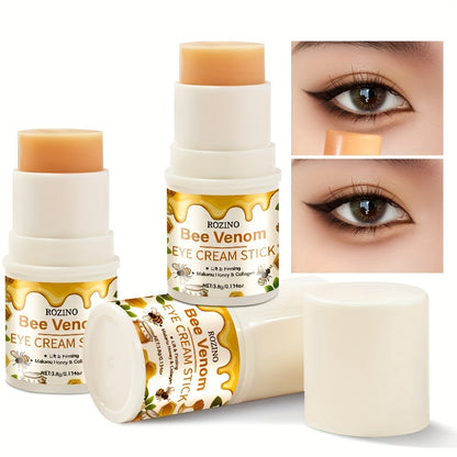 Under Eye Cream Bee Venom & Collagen Instant Lifting 3.8g Deep Moisturizing Dark Circles Puffiness Wrinkles Hypoallergenic Unisex Skincare Glycerin Eye Treatment All Skin Types