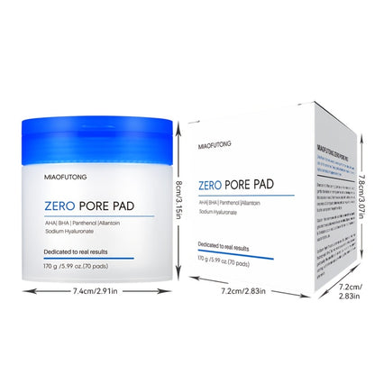 Exfoliating Face Cleansing Pads Pore Minimizing Blackhead Whitehead Remover Deep Cleansing Hydrating Alcohol Free Fragrance Free Sensitive Skin 170g