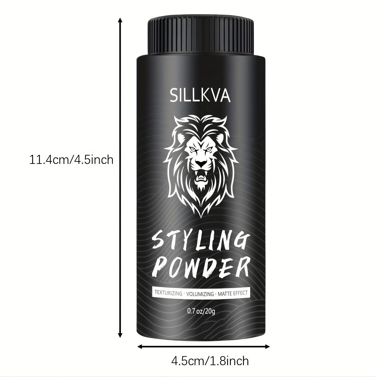 SILLKVA Volumizing Powder - Lightweight & Oil-Control, Long-Lasting Volume, Natural Flexible Hold, -Free Non-Buildup Formula, Matte Finish, Unisex 0.71oz, Texture Powder