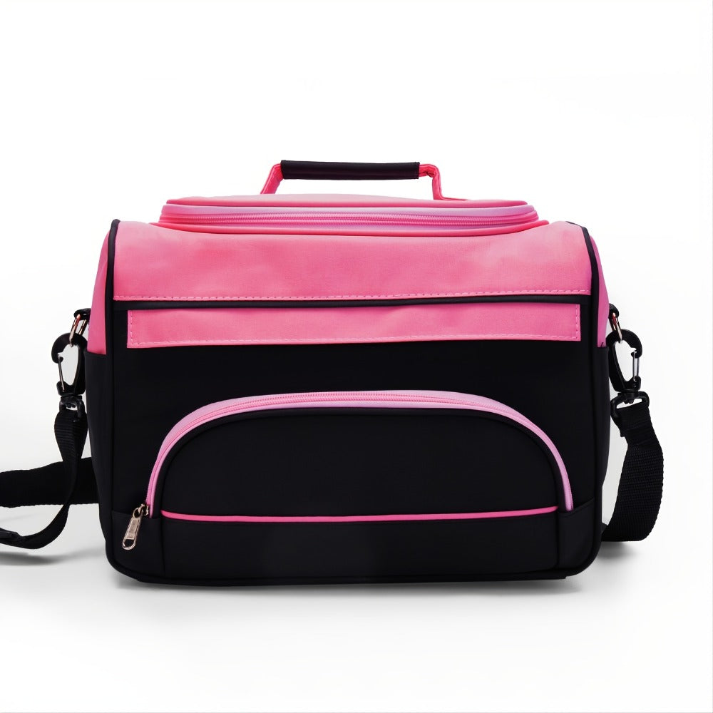 Cosmetics Beauty Hairdressing Styling Bag Multi-functional Hair Makeup Salon Hairdresser Toiletry Organizer Tool Case With Strap