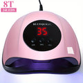 Professional /LED Nail Lamp with LCD Display & Sensor Suitable for /LED Nail Polish, 4 Timer Settings, Instant Nail Dryer for Gel Polish, Lamp for Home Salon, Nail Glue Tool, No Adapter Required Gift for DIY