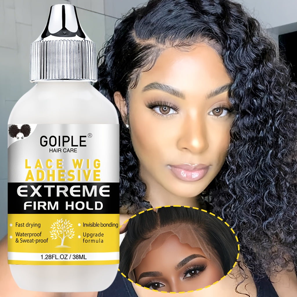 Goiple Wig Styling Kit - Melting Spray, Wig Tool, Lace Wig, And Lace Bonding Kit for Effortless Wig Installation, Lace Glue Kit, Wig Installation Kit, Wig Kit, Wig Supplies, Resistance Bands, Wig Caps, Edge Brush, Hair Comb, Wig Glue, Remover