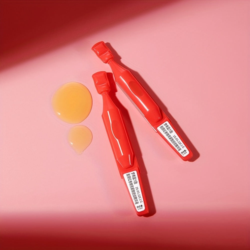 Mercilen 6-Peptide Collagen Red Ginseng Serum*30, Contains Hyaluronic Acid, Ceramide, Plant Squalane to Moisturize And Brighten Light Beige, Makes Light Beige Look YoungerTravel Portable Packaging,, Facial Hydration, Fastabsorbing Formula, Nongreasy Textu