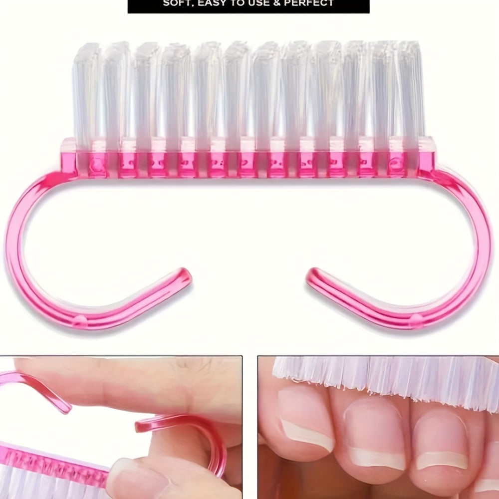 23-in-1 Professional Acrylic Nail Kit Complete with 12 Glitter Colors, White & /Pink Powder - DIY Nail Extensions for Beginners & Pros, Full Nail Set (No Glue/Liquid) - - Manicure System for Women