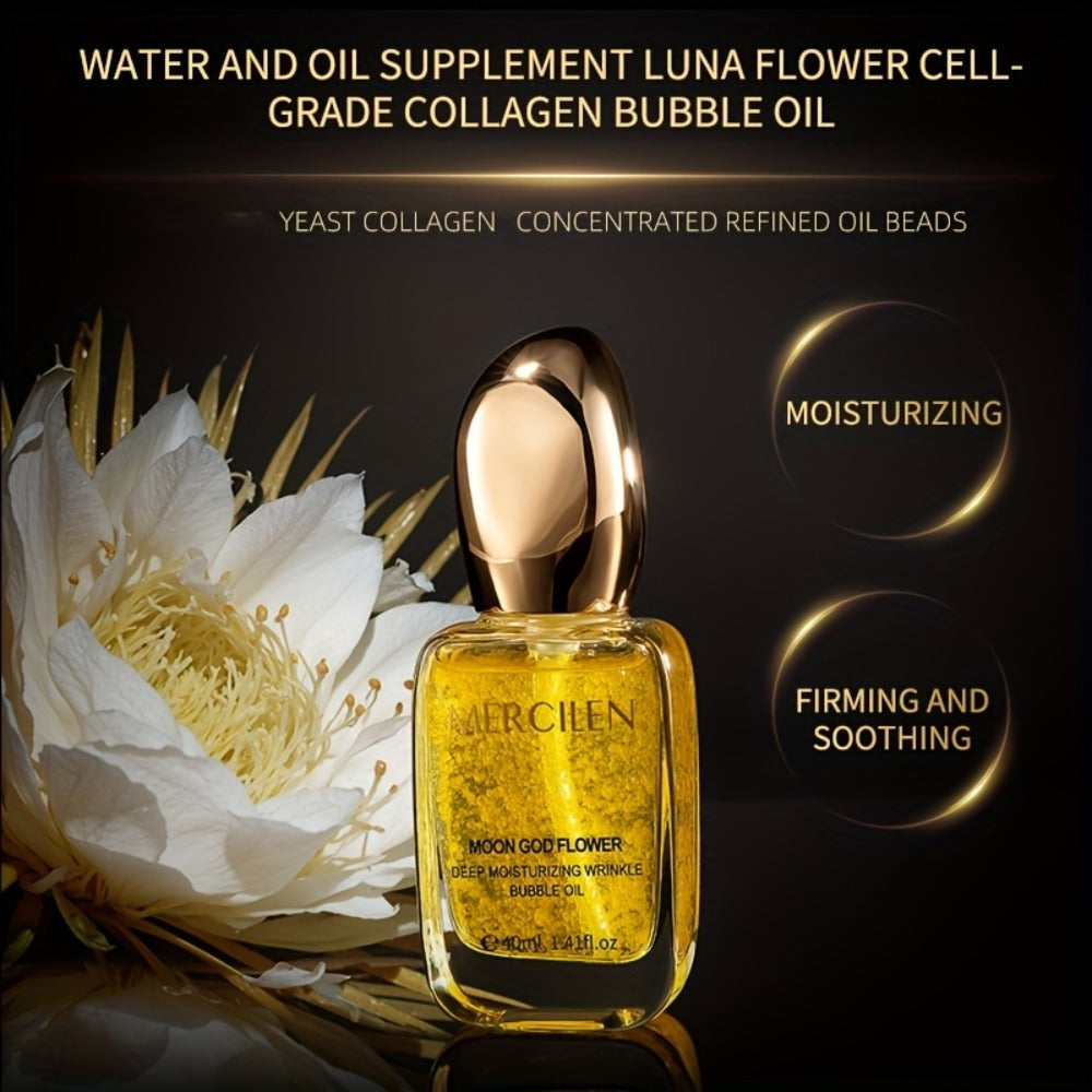 MERCILEN MOON GOD FLOWER DEEP MOISTURIZING BUBBLE OIL Skincare