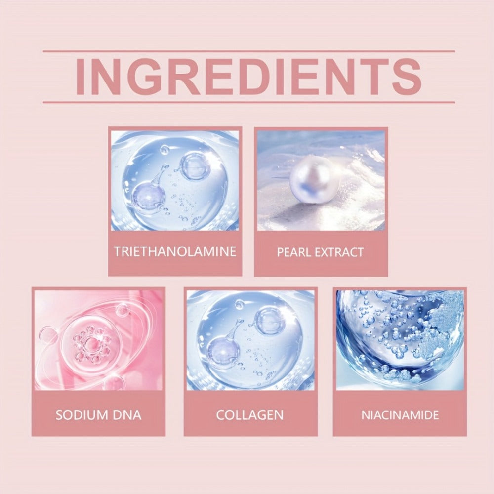 3pcs PDRN Collagen Capsule Cream&Vitamin C Capsule Facial Cream&Nicotinamide Capsule Cream with Capsule Technology, Moisturizes And Locks In Moisture. Suitable for Day And Night Use.valentines Day Gifts, Fall Winter Skincare, Aift Sets for Women