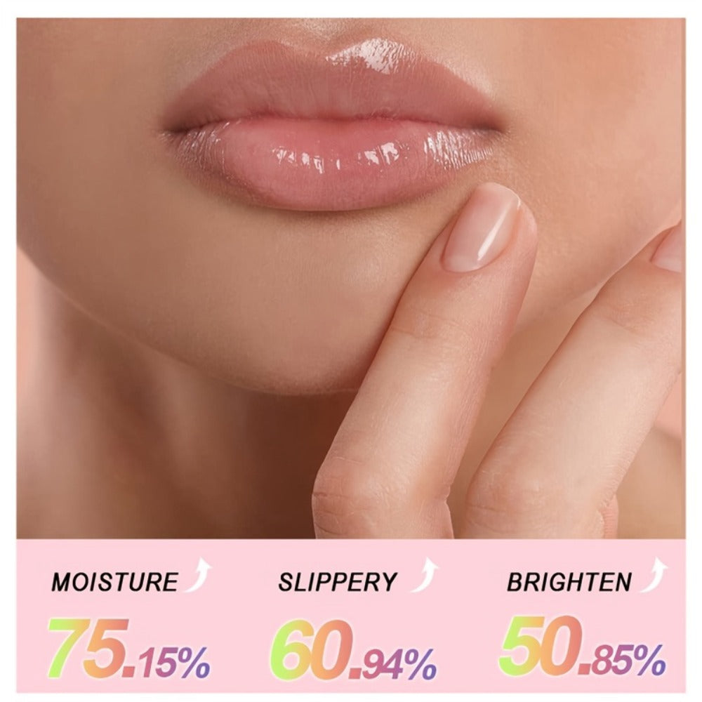 Lip Balm Gift Set 48pcs MISS FACTORX - Moisturizing Lip Butter with Glycerin, Hypoallergenic Natural Finish for All Skin Types, Unisex Adult Lip Care Collection, Valentine's Mother's Day Gift