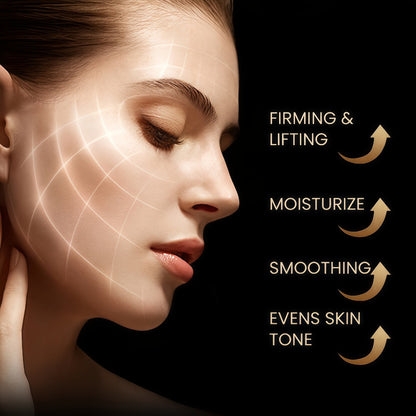 Retinol Hyaluronic Acid Face Cream Firming Anti-Aging Moisturizer Smooths Fine Lines Neck Lifting Brightening Day Night Dry Skin 50g