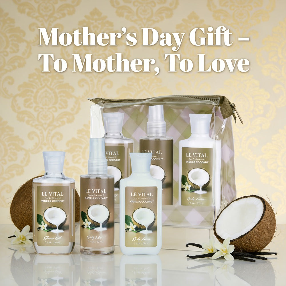 Skin Scent Bath And Body Care Set, Floral Fragrance Includes Creamy Body Lotion/Shower Gel/Fragrance Mist, Ideal Moisturizing Care for Women, Weekly Exfoliating Routine, Nourishing The Perfect Gift for Wife Or Girlfriend! Holiday Body Care Gift Set