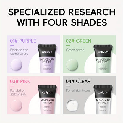 Makeup Primer Set 2 Pcs - Pore Minimizing Oil Control Smoothing Base for Flawless Long-Lasting Foundation, Lightweight Formula for All Skin Types