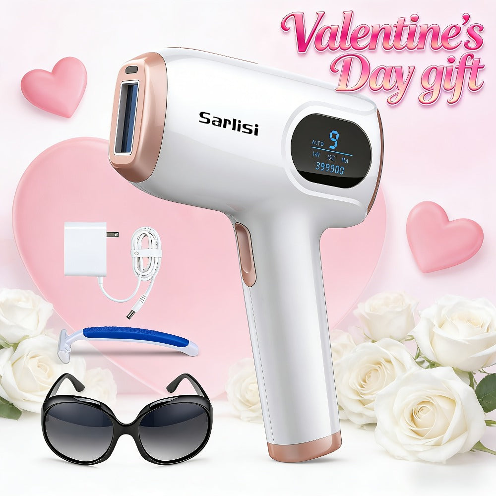IPL Hair Removal Device with Ice Cooling Care Function for Women Permanent, 999, 900 Flashes Painless IPL Hair Remover, Hair Removal Device for Armpits Legs Arms Bikini Line