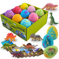 Christmas Gift Dinosaur Egg Bath Bombs, Containing Surprises, 9-pack Dinosaur Bath Toys, Suitable for and, Bubble Gum, Educational Birthday and Valentine's Day Gift Ideas