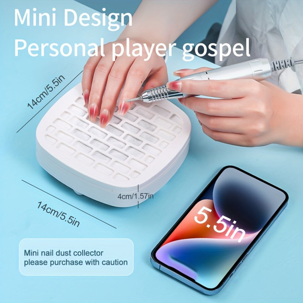 Mini Nail Collector + 10 Filter Covers USB