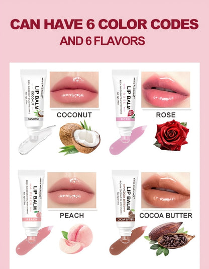 Lip Gloss Set 30pcs Gift Box - 6 Colors Glossy Liquid Lipstick, Moisturizing Waterproof Anti-Transfer Formula | Long-Lasting Shiny Lip Gloss for Women | Perfect Beauty Gift for Her