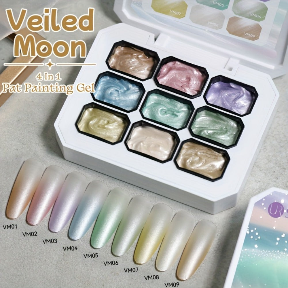 UR SUGAR Offers a 9-Color Gel Nail Polish Set That Includes Shades Like Yellow, Purple, And Blue. This Versatile Product Is Perfect for Creating Gradient Effects And Stamping Patterns, Making It an Ideal Gift for Nail Art Enthusiasts And Salons