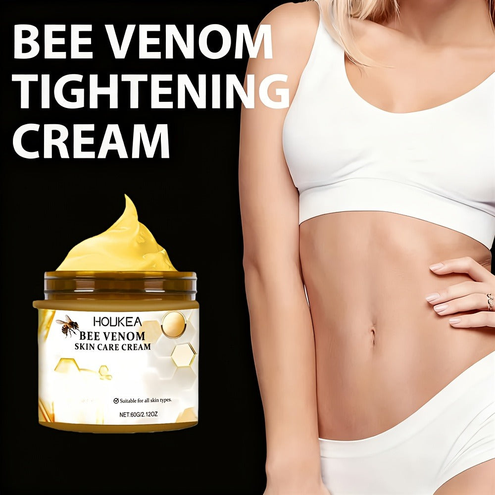 3pcs Bee Venom Body Firming Cream, Provides Long-lasting Hydration And Moisturization, And Firms The Skin. Contains Hyaluronic Acid, Suitable for The Neck, Knees, Legs, And Hands. The Perfect Choice for Daily Care, Gift Choices for Christmas