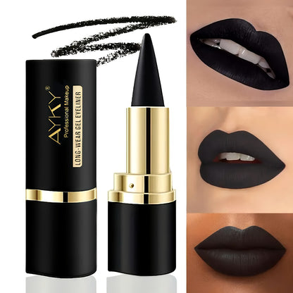 Eyeliner Pencil 2-Pack Waterproof - Long-Lasting Smudge-Proof Sweat-Resistant Formula, Smooth Multi-Use Eye Design, Bold Winged Smoky Liner, Black Eyeliner for Women Beginners & Everyday Makeup