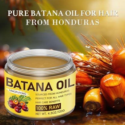 Hair Oil Treatment Banana 100% Raw Honduran Deeply Moisturizing Frizz Control Scalp Nourishment Repair Dry Damaged Hair All Hair Types 4.3oz 120g