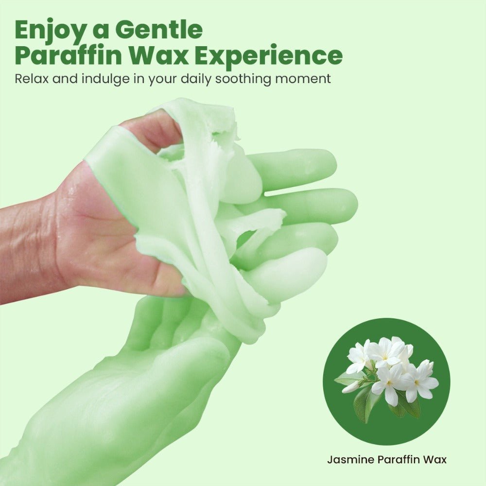 Paraffin Wax Machine for Hand and Feet, Touchscreen 3000ml Paraffin Wax Warmer with 6 Packs Wax (2.64 lbs), Paraffin Hot Wax Spa, Paraffin Bath for Home Use