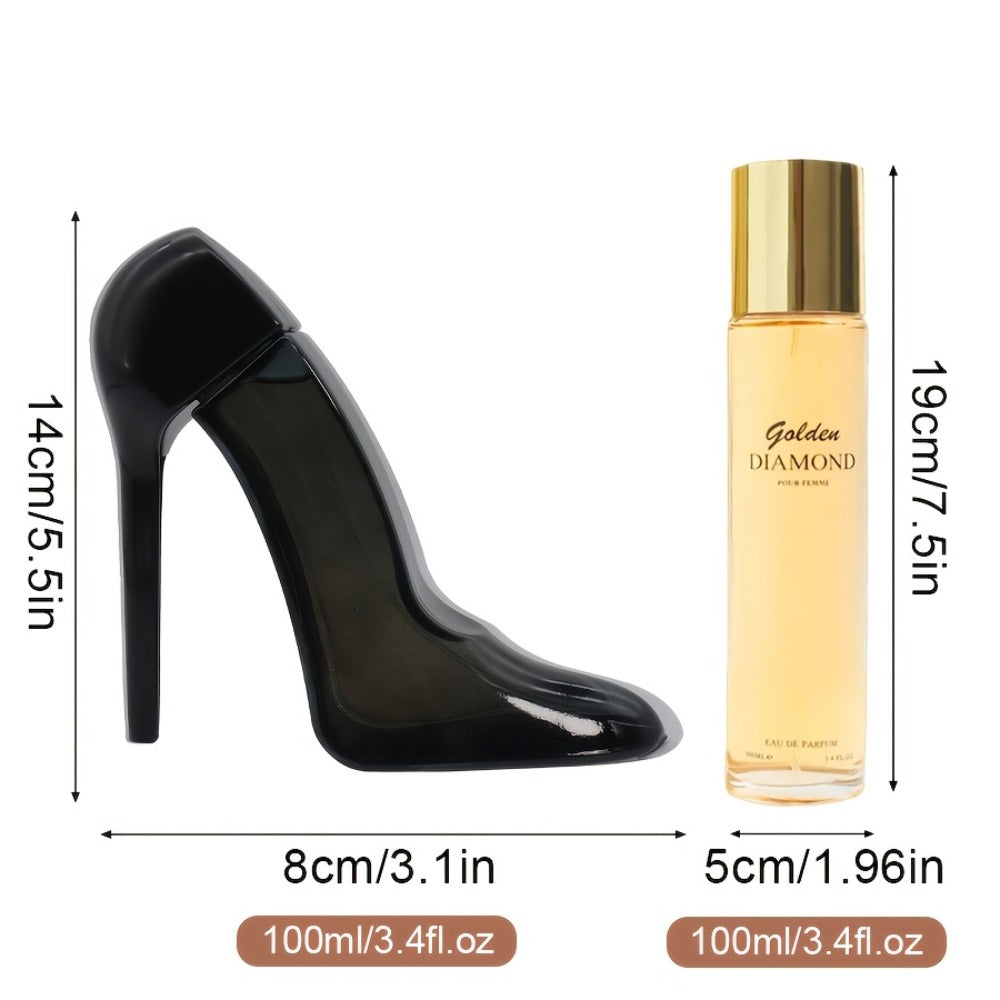 1pc/3.38oz Women's Perfume Suitable for Evening Events & Special Occasions - Floral Oriental Gourmand Scent with Coffee, Almond, Creamy Vanilla Tonka, Paraben-Free Liquid Perfume, Long Lasting Fragrance for Night Out, Parties, Daily Wear