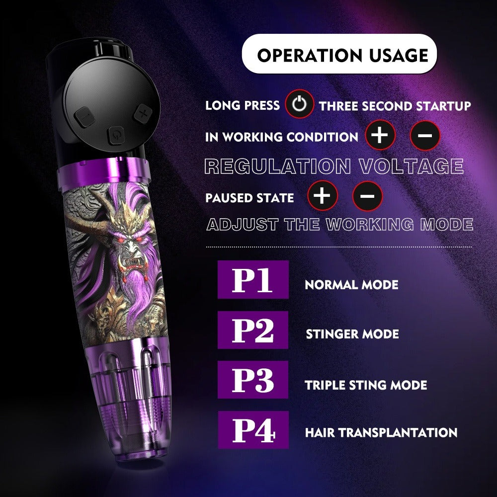 GOLDPLUME Tattoo Kit/50pcs Tattoo Needles Sold Separately, Tattoo Gun Kit Complete Set, Cordless Tattoo Gun with 1500Mah Power Supply, 10 Tattoo Needles, 7 Bottles of Tattoo Ink And Other Tattoo Supplies, Christmas Gift for Beginners And Masters