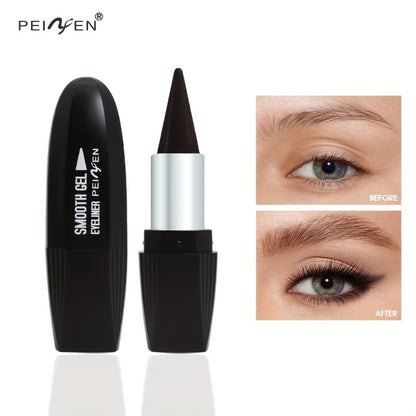 Eyeliner Set 6 Colors - Waterproof Long-Lasting Smudge-Proof Eyeliner Cream, Transfer-Proof Sliding Liner for Eyes & Lips, Black Brown Reddish Brown, Daily & Party Makeup for Women