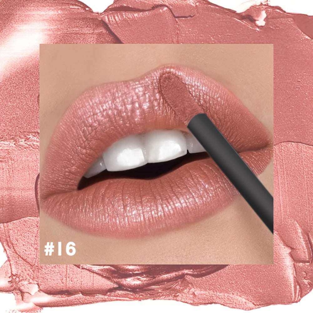 Metallic Lip Gloss High Gloss Long-Lasting Non-Stick Lip Plumper Glossy Lipstick for Women Portable Party Date Daily Makeup Gift 11 Shades