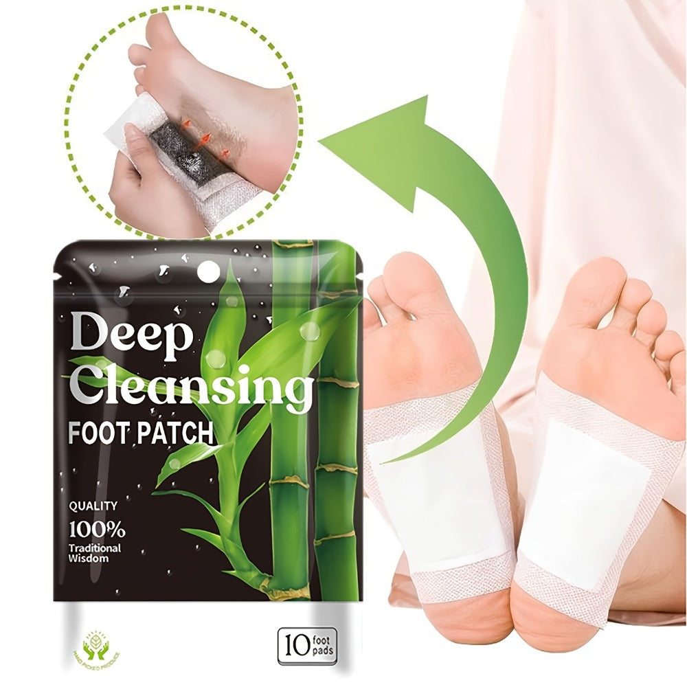 150/50pcs Deep Cleaning And Care Foot Patch Set, Natural Bamboo Vinegar Ginger Powder Plant Ingredients, Alcohol Free to Enhance Cleaning And Moisturizing, Cheap Foot Comfort Care Massage Pad - Used After Showering At Night, Enjoy Sufficient Rest