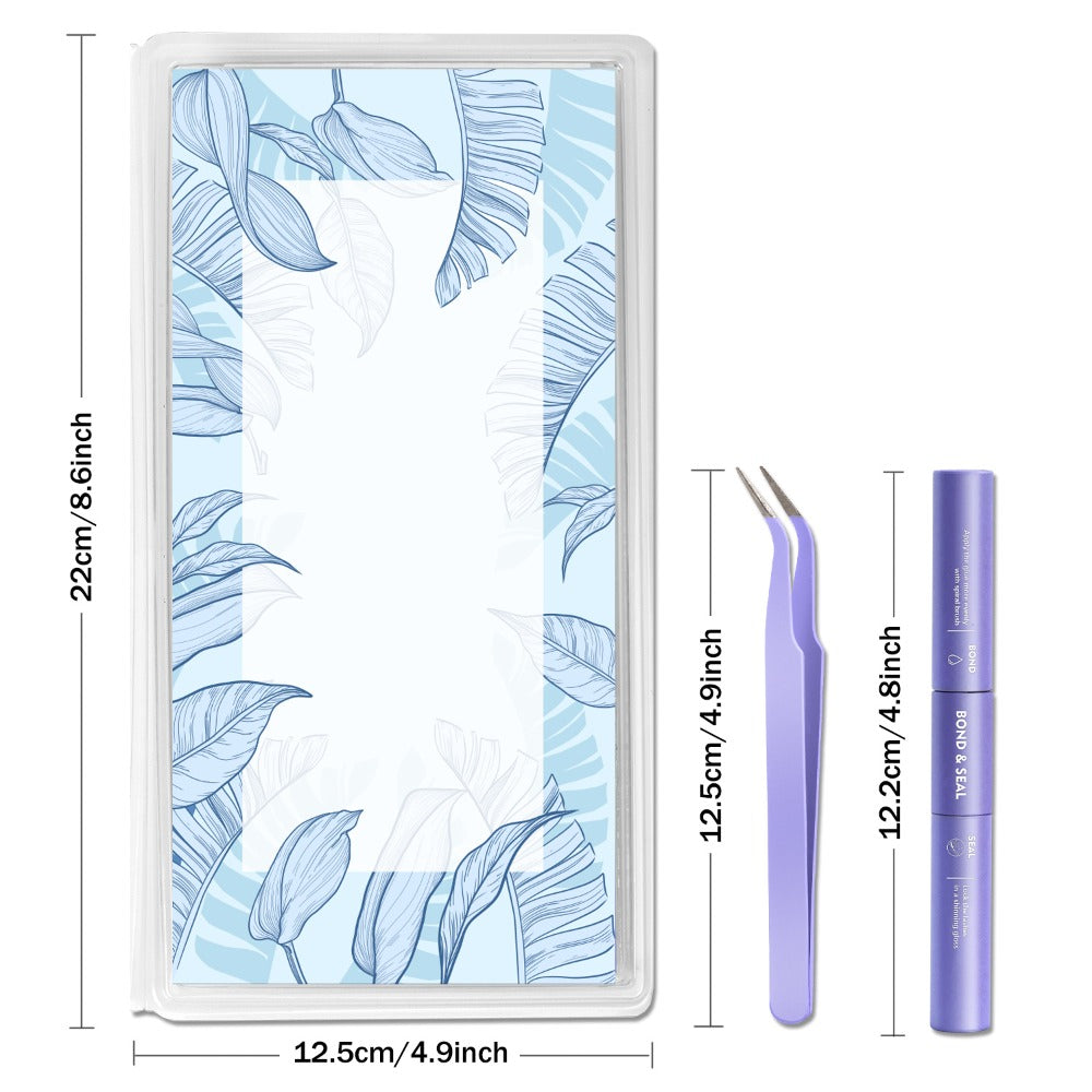 Glue/800pcs Wispy Lash Clusters Set 30D 40D Mixed Length 8-16Mm, Eyelash Extension Kit with 2-In-1 Bond & Seal Glue And Lash Tweezers, Long-Lasting Natural Fluffy Packaging Random Lashes for Everyday Wear, Travel & Events