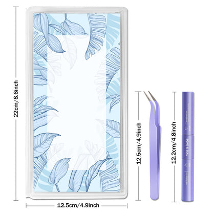 Wispy Lash Clusters Kit 800 Pcs — 30D 40D Mixed Length 8-16mm Eyelash Extension Set with 2-in-1 Bond & Seal Glue and Tweezers, Fluffy Natural Long-Lasting DIY Cluster Lashes for Everyday Wear & Events