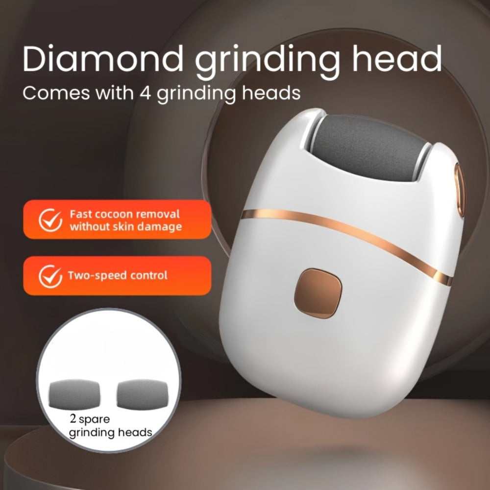 1pc an Automatic Foot Scrubber Featuring Five Grinding Heads - an Electric Tool for Removing Dead Skin And, Perfect for Foot Care at Home Or While Traveling for Adults