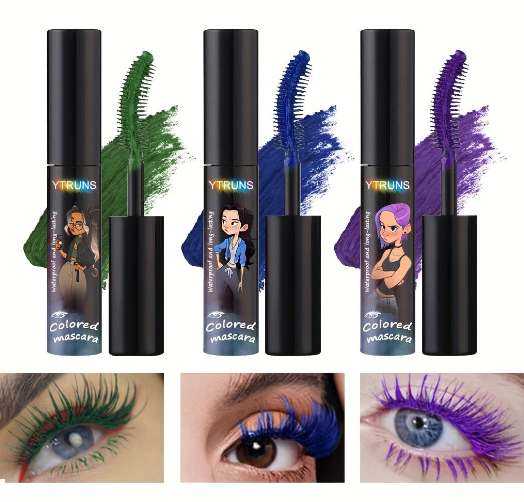 Volume & Lengthening Mascara — Thickening Curling Long-Lasting Formula | Plant Squalane | Dramatic Lash Look | 6 Shades | Daily & Party Wear