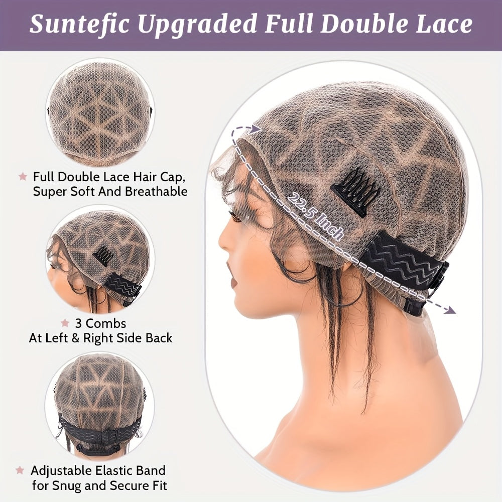 Wig Caps with Braids And Baby Hair, Double Full Lace Design for Wig Creation, Breathable Lace Caps, And Glueless Hair Net Liners for Crochet Wigs.