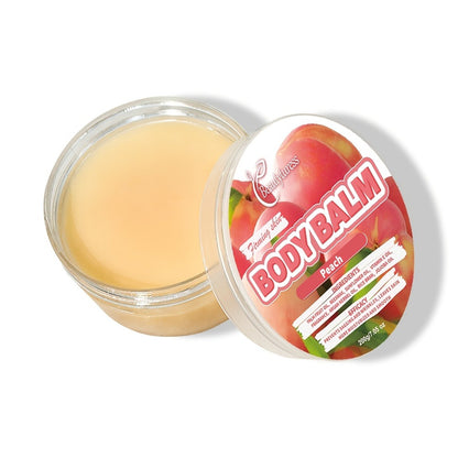 Body Butter Moisturizing Cream 200g with Shea Butter Glycerin Vitamin C Long Lasting Hydration Body Glaze for Dry Skin All Skin Types Hypoallergenic Fruity Scents Strawberry Peach Avocado Watermelon