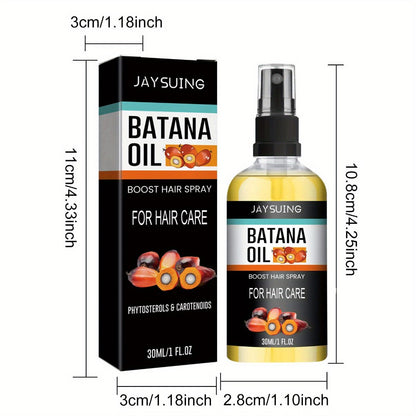 Batana Oil Hair Care Spray 8 Pack Scalp Essential Oil Moisturizes Smooths & Detangles All Hair Types 30ml Each Travel Size Gift Set