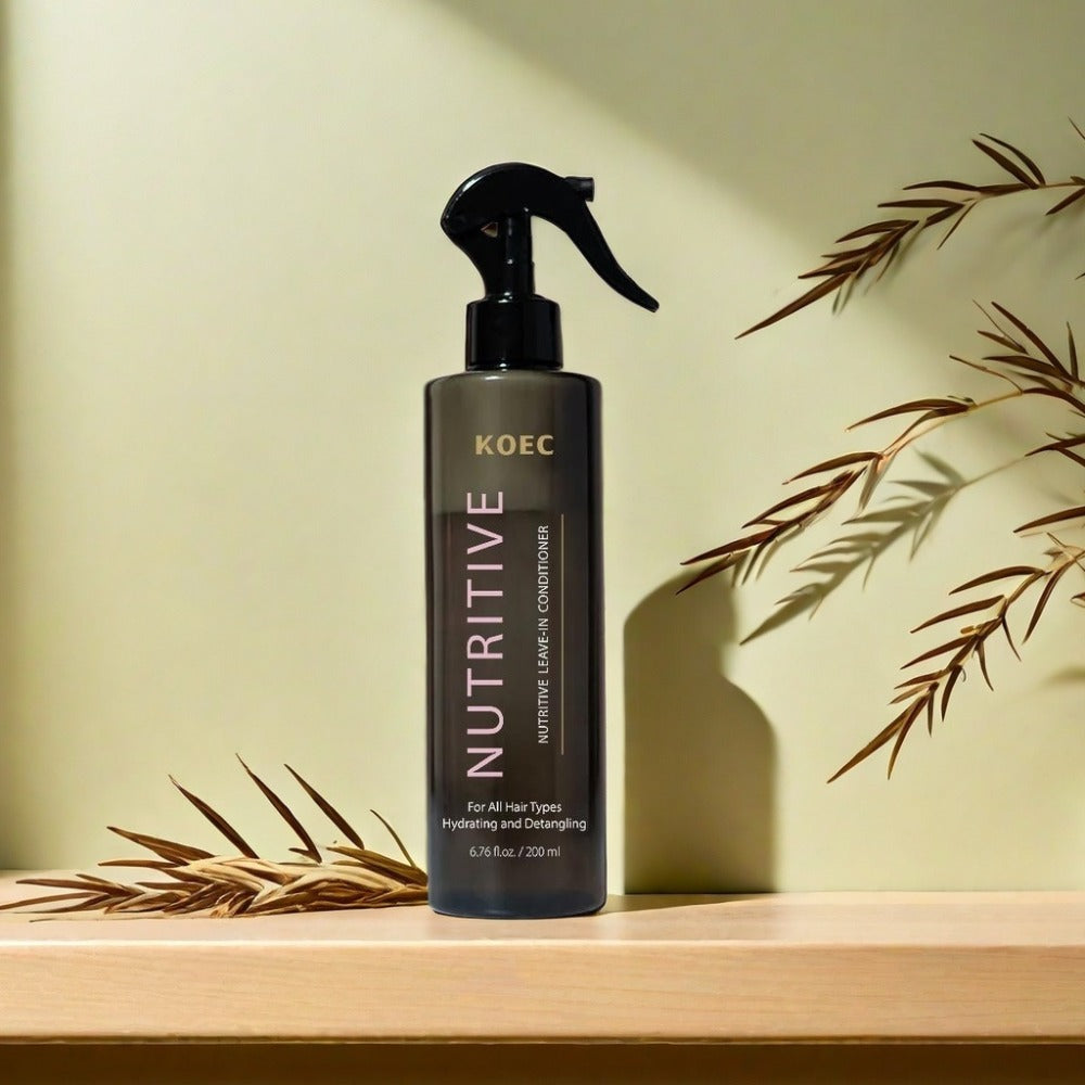 Leave-In Conditioning Spray Detangler 2 Bottles 13.53oz Snail Serum Anti-Frizz Deep Conditioner Shine-Boosting Moisturizing for Curly Dry Damaged Hair Frizz Control Smooth Silky Hair Care