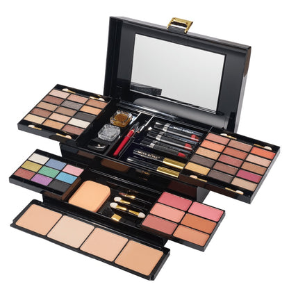 Makeup Kit for Women 58 Colors All-in-One Professional Set with Mirror - Eyeshadow Compact Powder Blusher Lipstick Eyeliner Mascara Eyebrow Pencil Glitter Gel Complete Makeup Gift Set for Girls
