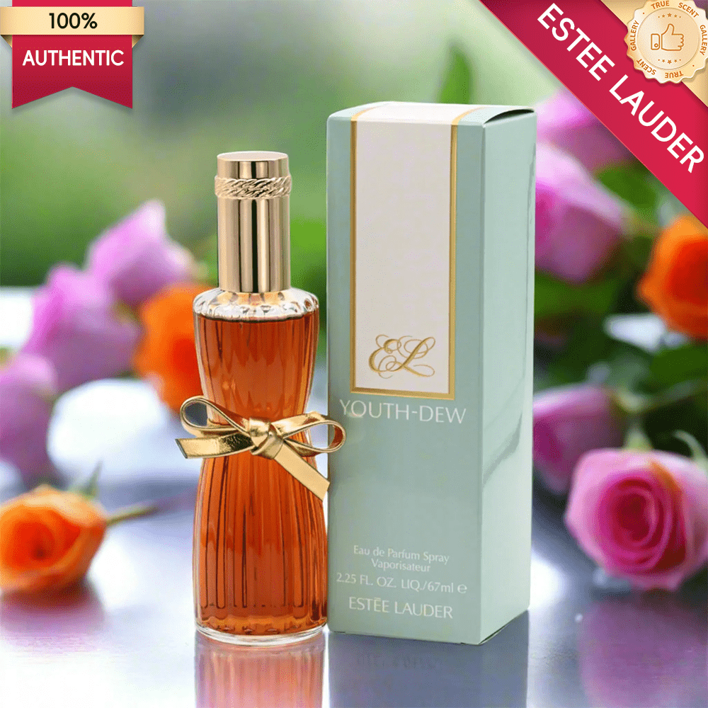Estée Lauder Youth-Dew Eau de Parfum for Women, 2.2 Fl Oz Vintage Spray, Spicy Oriental & Amber Scent, Bold Evening Fragrance, Cult Classic Perfume