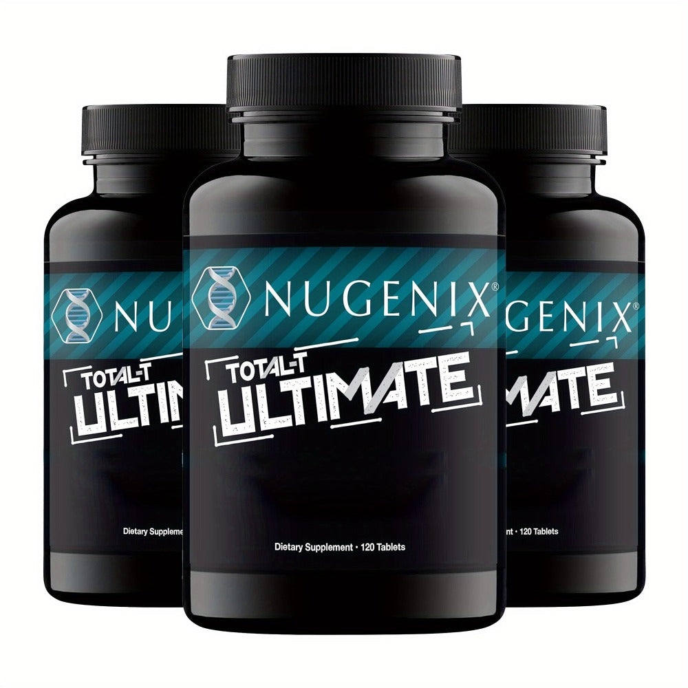 Total-T Ultimate - with D-Aspartic Acid, Horny Goat Weed, Tribulus, Maca, Stinging Nettle - Energy, Mood, Muscle Health